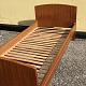 Two beds in 
teak veneer, 
with slatted 
base and 
mattresses. 
Danish modern 
from the 1960s. 
Note ...