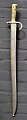 French bayonet, 19th century. Scabbard numbered: 19011. Bayonet with the number: X 17781. ...