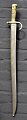 French bayonet, 
19th century. 
Scabbard 
numbered: 
19011. Bayonet 
with the 
number: X 
17781. ...