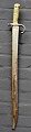 French bayonet, 
19th century. 
Scabbard 
numbered: X 
78905. L.: 71 
cm.
NB: 
Collector's 
permit ...