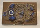 1 pcs. In stock2912-164 Relief "The Blue Fish" 20 x 30 cm (I.L.K.) 1960 Tenera Royal ...