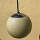 Older glass 
lamp, kitchen 
lamp on a metal 
rod. Diameter 
approx. 20cm, 
height with 
metal rod ...