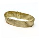 A bracelet in 14k gold. In good hand forged quality.Clasp with two safety catches.L. 19 cm. ...