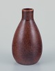 Ingrid and Erich Triller, Sweden.
Unique ceramic vase decorated with brown-toned glaze.