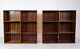 The light 
mahogany 
bookcase, 
designed by 
Mogens Koch and 
manufactured by 
Rud Rasmussen 
in the ...