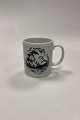 Monthly mug in 
faience for 
July - 
NOCTURNE. 
Designed by 
Bjørn Wiinblad 
for Nymølle. In 
good ...