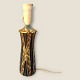 Johannes 
Andersen 
ceramics. Retro 
table lamp, 
With striped 
glaze, 32cm 
high (incl. 
socket), 9cm 
...