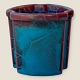 P. Ipsen's 
widow, Vase 
with Danit 
glaze, 9cm 
high, 8.5cm 
wide, Design 
probably Axel 
Sørensen ...