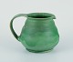 Kähler, Denmark. Ceramic pitcher.Glaze in green tones.Approximately 1930/40s.Marked.In ...