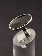 From sterling silver ring  with onyx