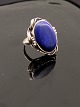 Sterling silver ring  with lapis lazuli