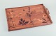 Emile Gallé 
(1846-1904), 
French artist 
and designer. 
Large tray made 
of fruitwood. 
Inlaid with ...