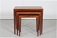 Severin Hansen 
Jr. 
Set of nesting 
tables made of 
rosewood
Height 52 cm
Length 57 ...