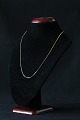 Beautiful gold chain in Anker facet, forged in 14 carat gold. The chain is elegant and simply ...