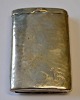 Silver match 
holder, 20th 
century 
Denmark. 
Hammered. 
Stamped HW. H.: 
6.3 cm. W.: 4.3 
cm. With ...