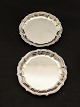 A pair of silver-plated wine trays D. 18.5 cm. subject no. 549923