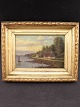 Older oil 
painting 
landscape in a 
nice frame 39 x 
30 cm. 19.c. 
subject no. 
550058