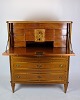 Secretary - Elm wood - Intarsia of Fruit wood - Brass Handle - 1810
Great condition
