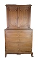 Frisian-style oak chest of drawers with 2 doors and 5 drawers from around the ...
