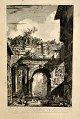 Italian artist, 
19th century: 
The Arch of 
Marcus 
Aurelius. 
Copper etching. 
40 x 24 cm.
Framed: ...