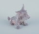 Dahl Jensen, porcelain figurine of a sitting Scottish Terrier.Model number 1078.Design Jens ...