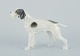 Metzler & Ortloff, German porcelain figurine of a English Pointer.Mid-20th century.Perfect ...