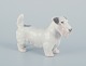 Bing & Grøndahl, lille porcelænsfigur af sealyham terrier.