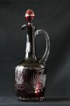 Römer / Bohemian CrystalCarafe bordeaux,Height. 33.5 cm with plugHeight. 28 cm without ...