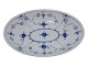 Blåmalet Hotelporcelæn
Oval asiet 23,1 cm.