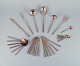 Sigvard 
Bernadotte 
'Scanline' 
cutlery set in 
brass.
Complete 
dinner service 
for six ...