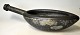 Pewter basin, 
19th century 
Denmark. With 
handle. L.: 30 
cm.
Provenance: 
Danish doctor.