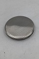 Dansk Silver Compact Measures Diam 7.5 cm (2.95 inch) Weight incl mirror 77.6 gr (2.74 oz)
