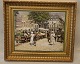 Bing and 
Grondahl gold 
framed 
porcelain 
painting 35.5 x 
42 cm Paul 
Fisher 
(1860-1934) 
Copenhagen ...