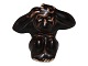 Royal Copenhagen miniature stoneware figurine, monkeyDesigned by artist Knud ...