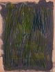 Monique Beucher 
(1934), French 
artist. Mixed 
media on paper.
Abstract 
composition. 
Colorful ...