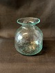 Hyacintglas 
Klar grønt skær
Fra dansk glasværk
Højde 10 cm