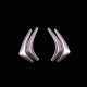 Eigil Jensen 
for Anton 
Michelsen. 
Sterling Silver 
'Boomerang' Ear 
Clips.
Designed by 
Eigil ...