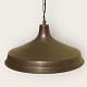 Copper lamp with chain suspension. Diameter 43 cm. Nice used condition.