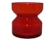 Most likely 
Swedish art 
glass, small 
red vase.
From around 
1970.
Height 8.0 
cm., diameter 
...