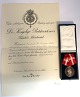 Merit Medal. 
Frederik lX in 
silver. 
Diameter 38 mm. 
Original box 
included. With 
papers.