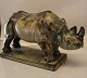 20332 RC Rhino 
Rhinoceros 26 x 
45 cm March 
1935 Arnoff 
Thomsen Royal 
Copenhagen 
Stoneware. In 
...