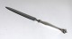 DGS Danish 
crown. Letter 
knife. Silver 
with steel 
(925). Length 
22 cm.