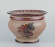 Hjorth, island 
of Bornholm, 
Denmark. Large 
ceramic jar. 
Hand-painted 
with floral ...