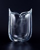 Göran Wärff 
(1933-2022) for 
Kosta Boda, 
Sweden.
Art glass vase 
in clear glass. 
Modernist ...