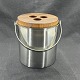 Height 15 cm.
Diameter 14 
cm.
Stamped 
Stelton 
Stainless 
Denmark.
It is in good 
condition.