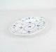 Bing & Grøndahl 
blue-painted 
patterned 
serving platter 
from an older 
date.
H:3 W:24.5 
D:17
