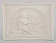 Bertel 
Thorvaldsen for 
Bing & 
Grøndahl. Amor 
makes a net. 
Biscuit relief.
Approximately 
from ...