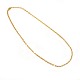 14kt gold anchor necklace by B. N. Henriksen, DenmarkL: 51cm. W: 31,4gr