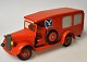 Tekno Falck ambulance, 20th century Denmark. Includes a stretcher. L.: 18.5 cm. With defects.