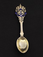A Michelsen sterling silver commemorative spoon